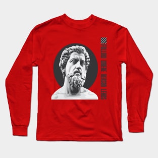 stoic Marcus Aurelius Long Sleeve T-Shirt